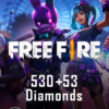 Free Fire 530+53 Diamonds