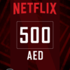 NETFLIX 500 AED